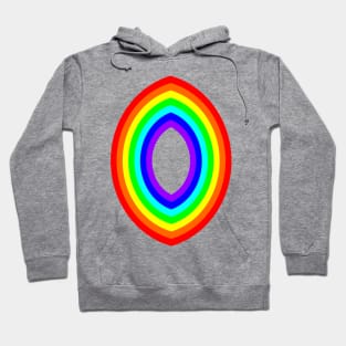 Double Rainbow Ellipse Hoodie